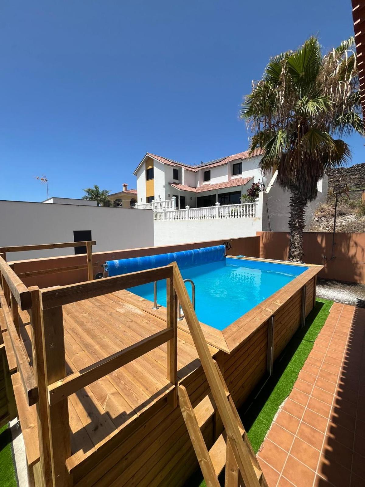 Chalet Piscina Privada Max 26º Jardin, Tranquilidad Caleta de Interian Luaran gambar