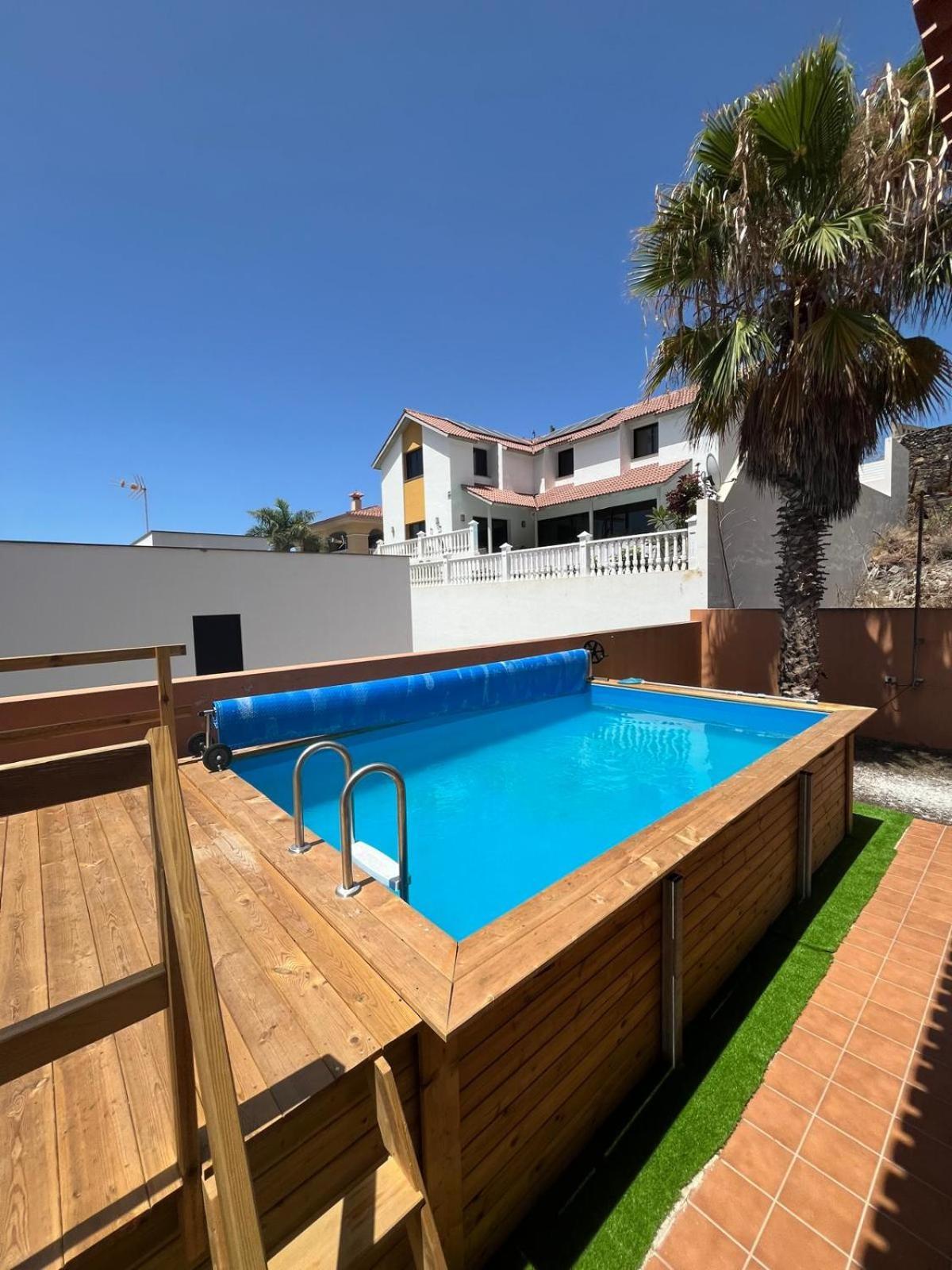 Chalet Piscina Privada Max 26º Jardin, Tranquilidad Caleta de Interian Luaran gambar